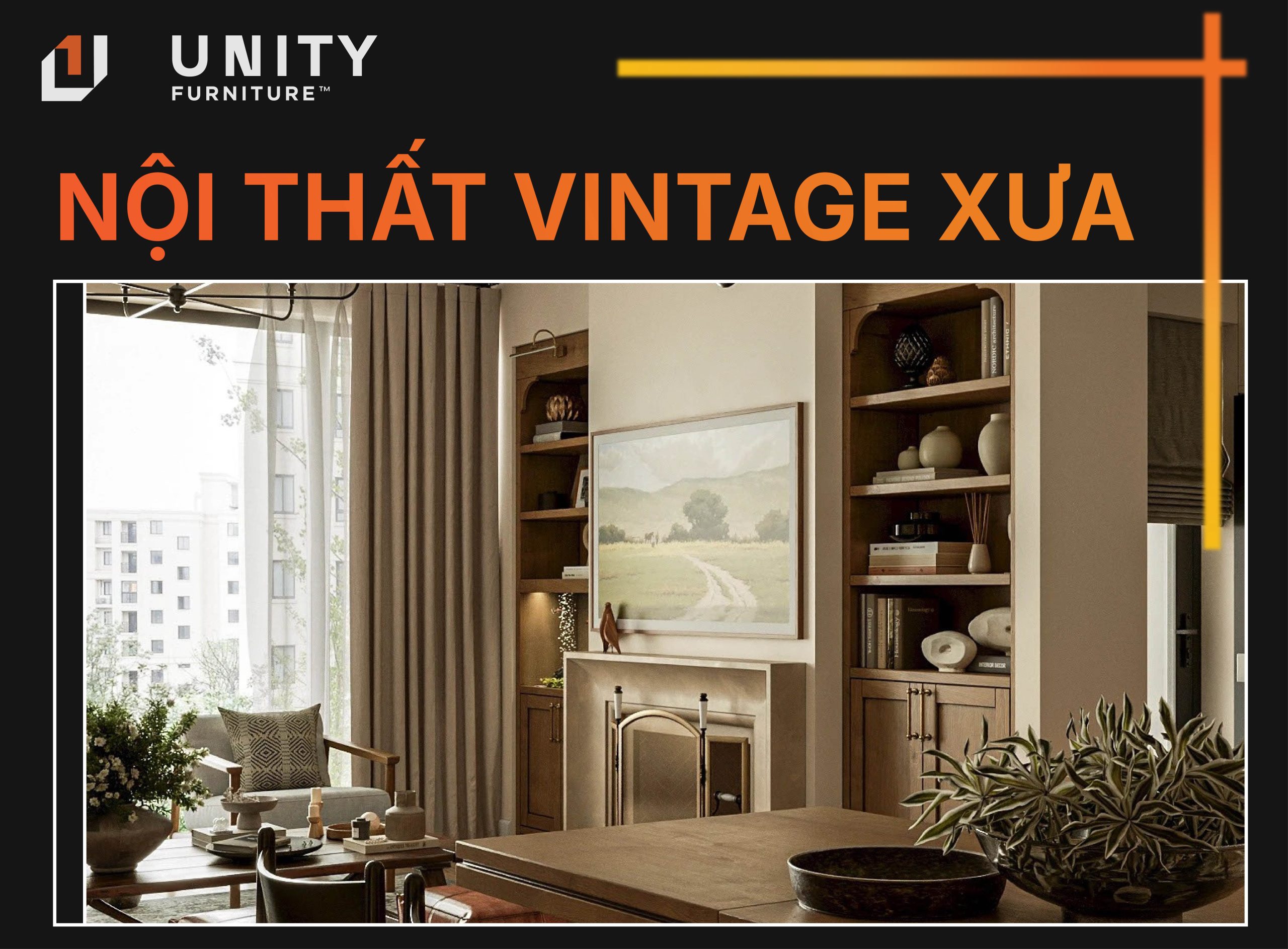 Phong cách nội thất vintage