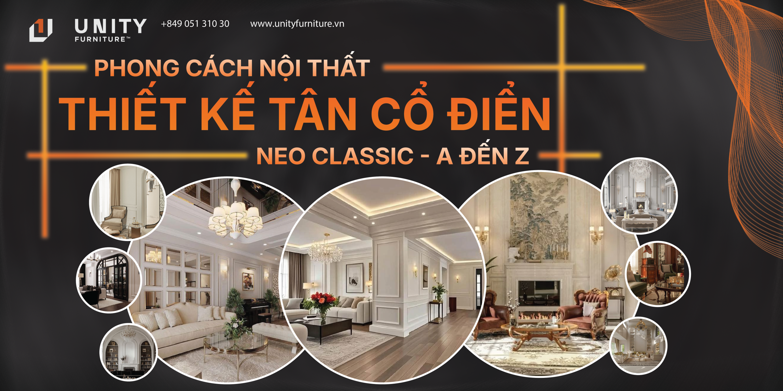 Phong cách nội thất thiết kế tân cổ điển
