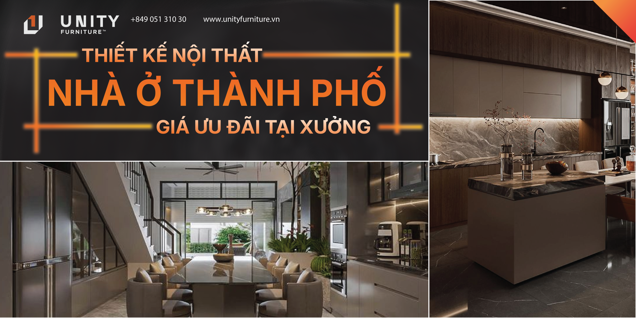 thiết kế nội thất nhà phố