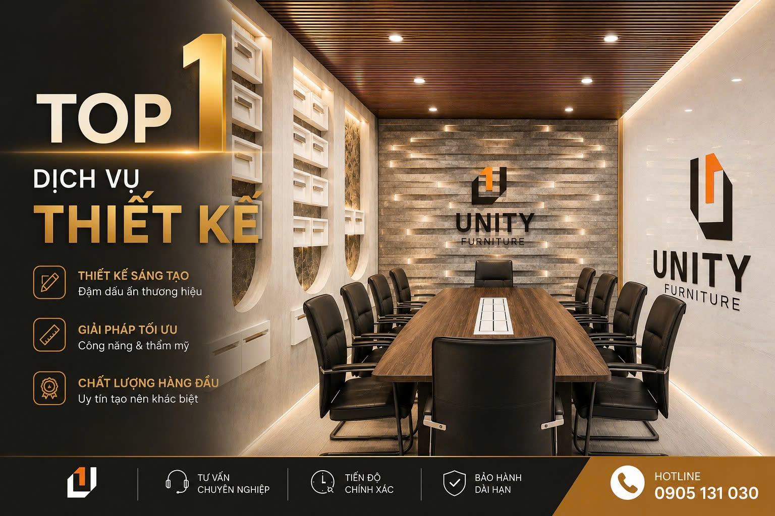 UNITY FURNITURE – Top 1 Dịch Vụ Thiết Kế Văn Phòng Đà Nẵng Uy Tín