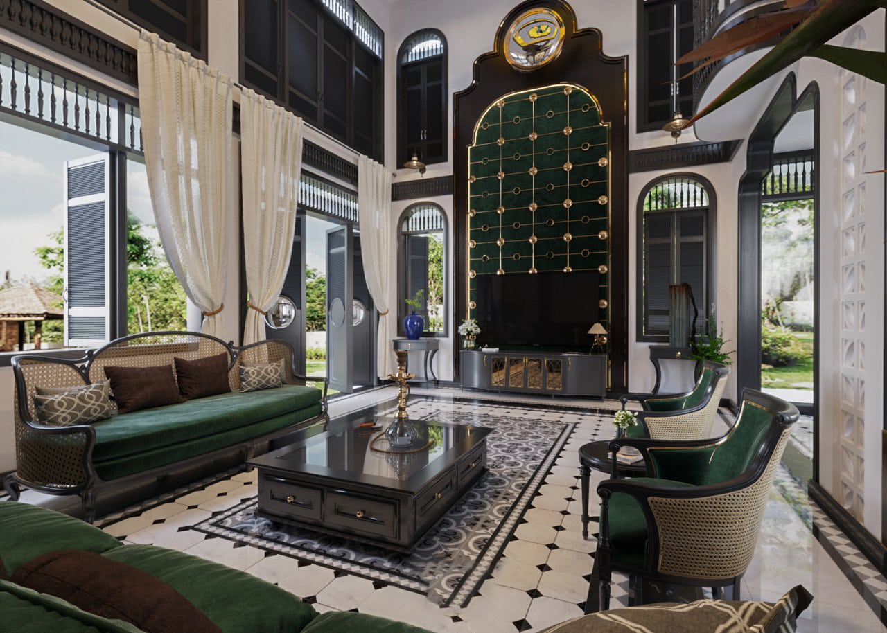 Phong cách nội thất Indochine