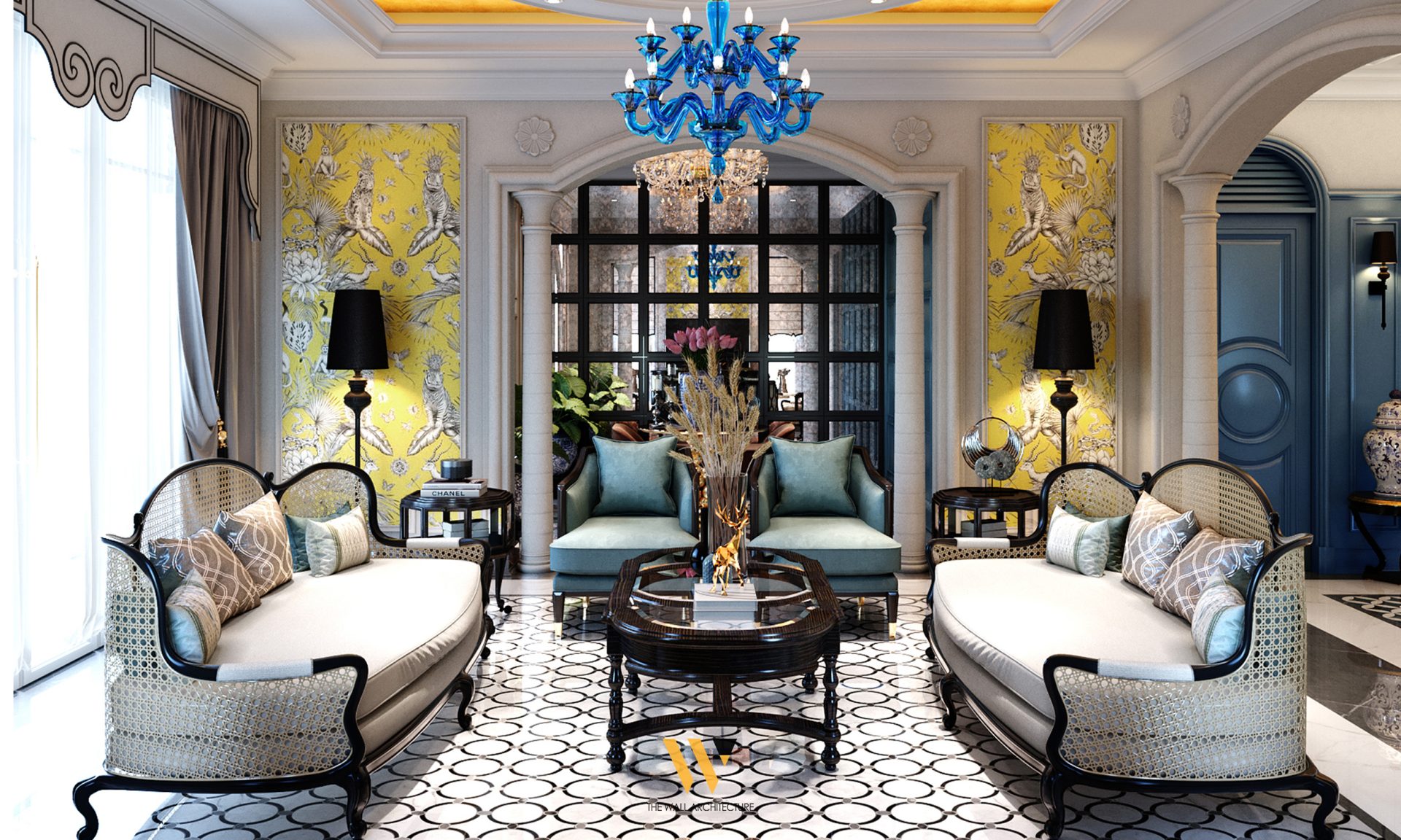 Phong cách nội thất Indochine